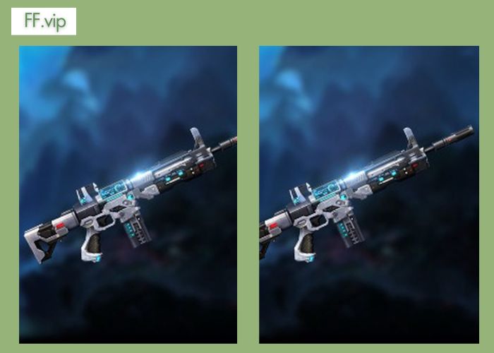 Skin súng free fire scar titan