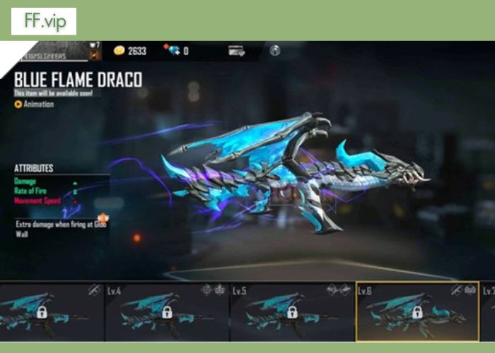 skin Ak Blue Flame Draco