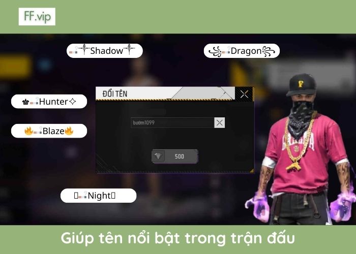 kí tự đặc biệt ff hình điếu thuốc