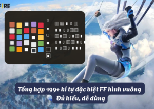 Full 199 kí tự hình vuông FF