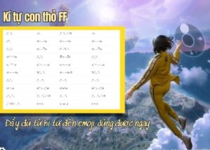 Đầy đủ các kí tự con thỏ Free Fire đến emoji thỏ