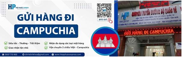 Gửi hàng đi Campuchia mất khoảng 2-3 ngày