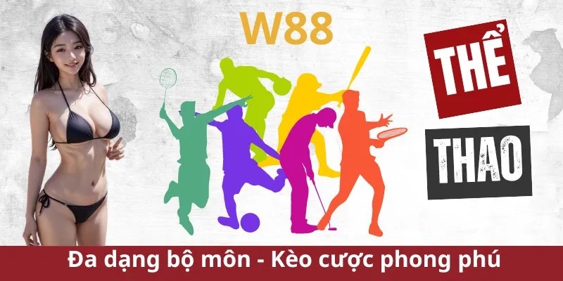 Các môn thể thao phổ biến tại W88